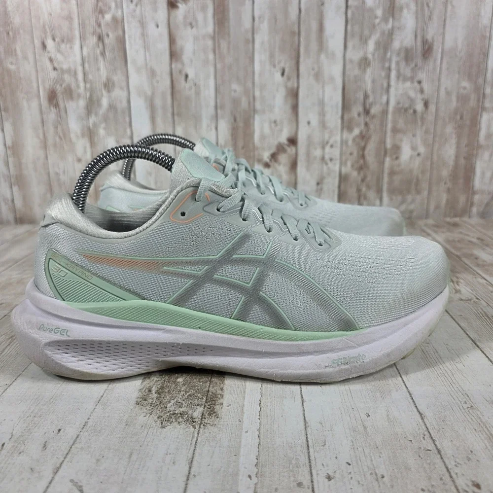 ASICS GEL-Kayano 30 Women Running Shoes Mint Green 1012B357 Size 9 US